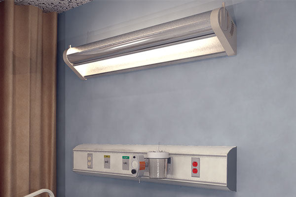 HSI Non-Functional Slimline Horizontal Headwall (52"W by 10"H by 4"D)